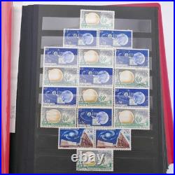 Vrac de timbres de France neufs et oblitérés en un carton