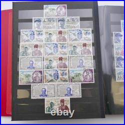 Vrac de timbres de France neufs et oblitérés en un carton