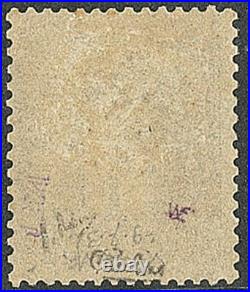 Yvert 84, Bleu de PRUSSE neuf, certificat Roumet signé Calves, TTB, cote 18000